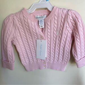 Mini-Cable Cotton Cardigan